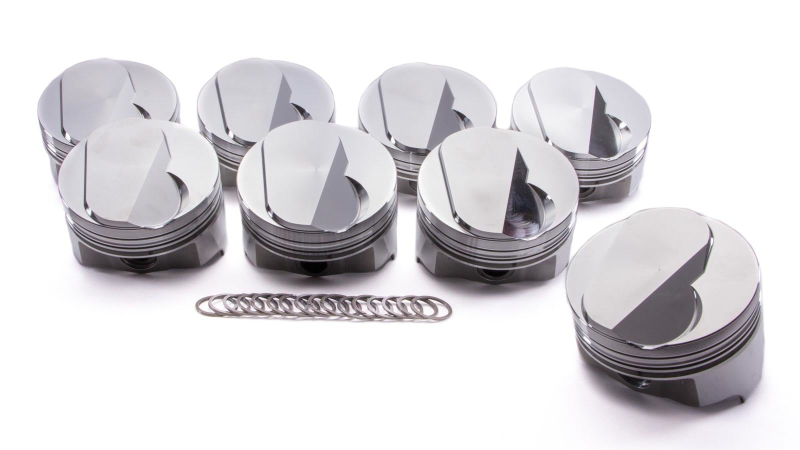 Icon Forged Pistons IC779.030 BBC Forged Domed Piston Set 4.280 Bore +18cc Icon Forged Pistons IC779.030