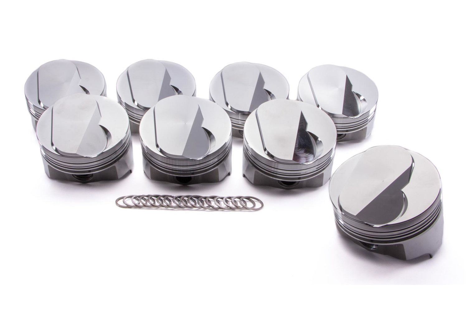 Icon Forged Pistons IC779.040 BBC Domed Piston Set 4.290 Bore +18cc Icon Forged Pistons IC779.040