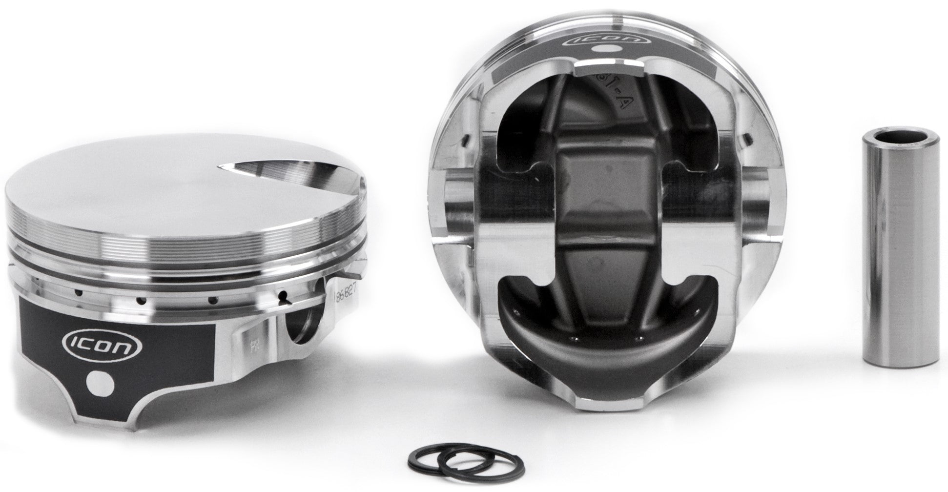 Icon Forged Pistons IC785.060 BBC FT Forged Piston Set 4.310 Bore -3.0cc Icon Forged Pistons IC785.060