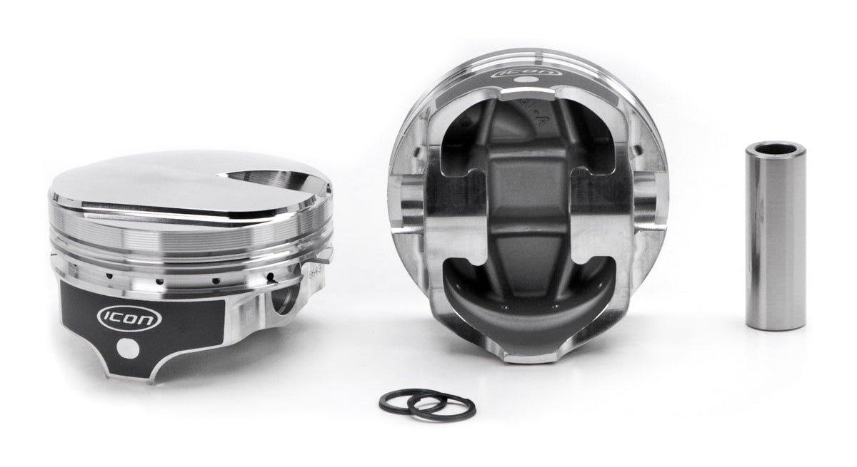 Icon Forged Pistons IC787.060 BBC Domed Piston Set 4.310 Bore +12cc Icon Forged Pistons IC787.060