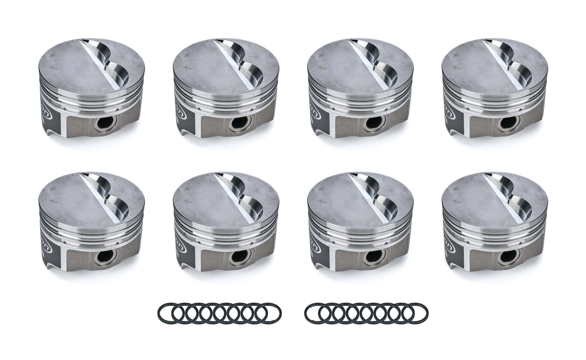 Icon Forged Pistons IC792.030 SBC Forged F/T Piston Set 4.030 Bore -4.90cc Icon Forged Pistons IC792.030