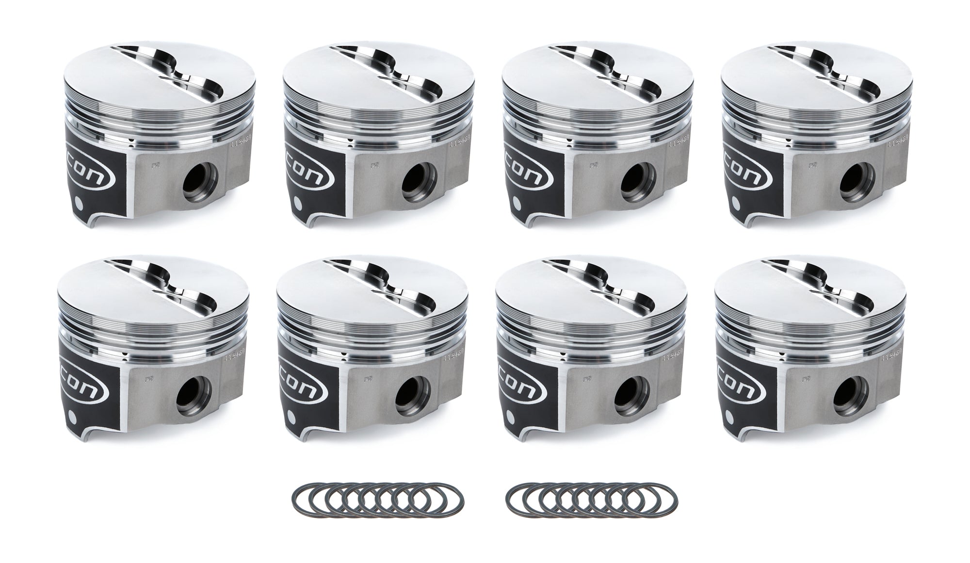 Icon Forged Pistons IC822.040 BBM F/T Piston Set 4.360 Bore -4.5cc Icon Forged Pistons IC822.040