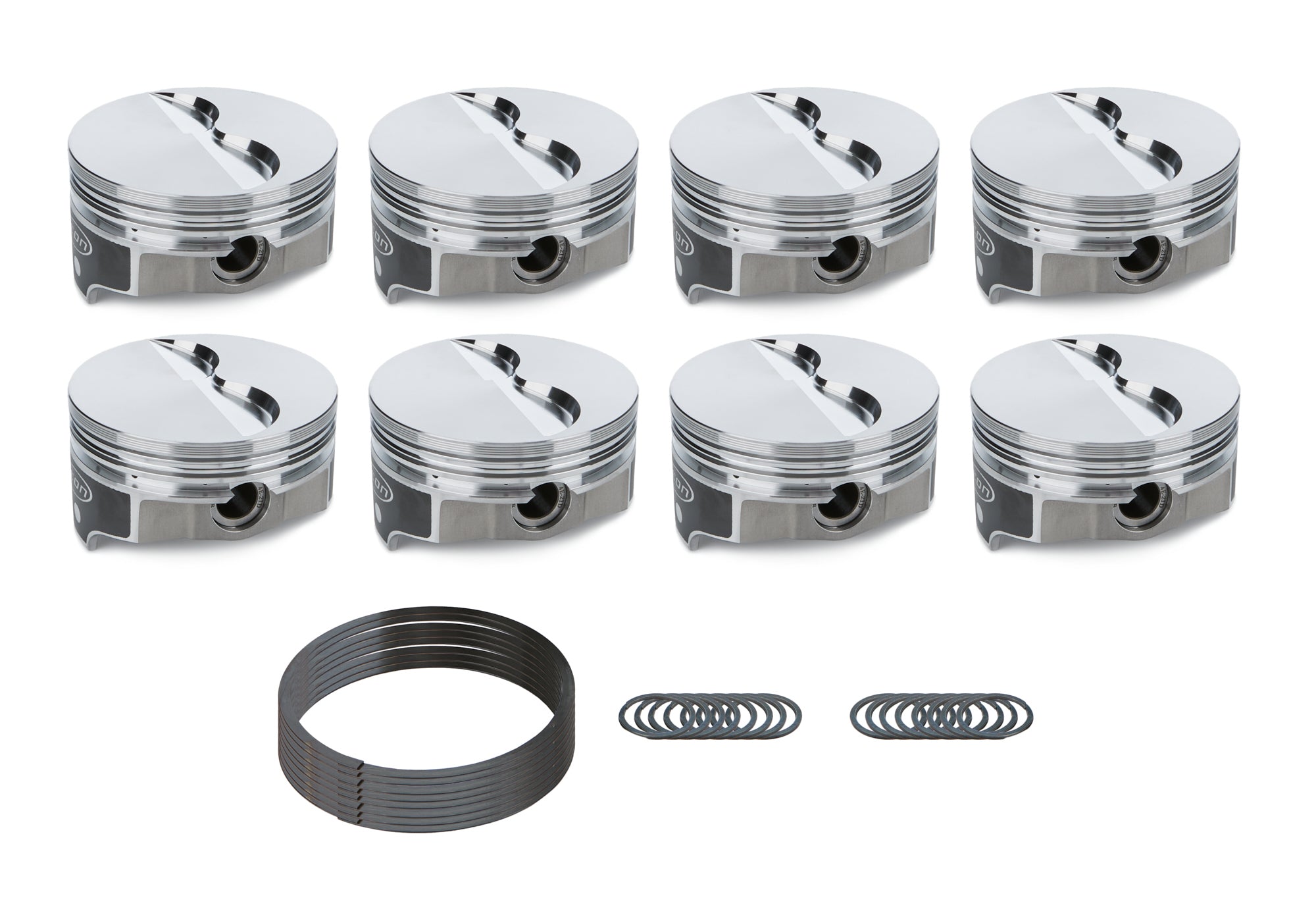 Icon Forged Pistons IC823.033 BBM FT Piston Set 4.375 Bore  -4.5cc Icon Forged Pistons IC823.033