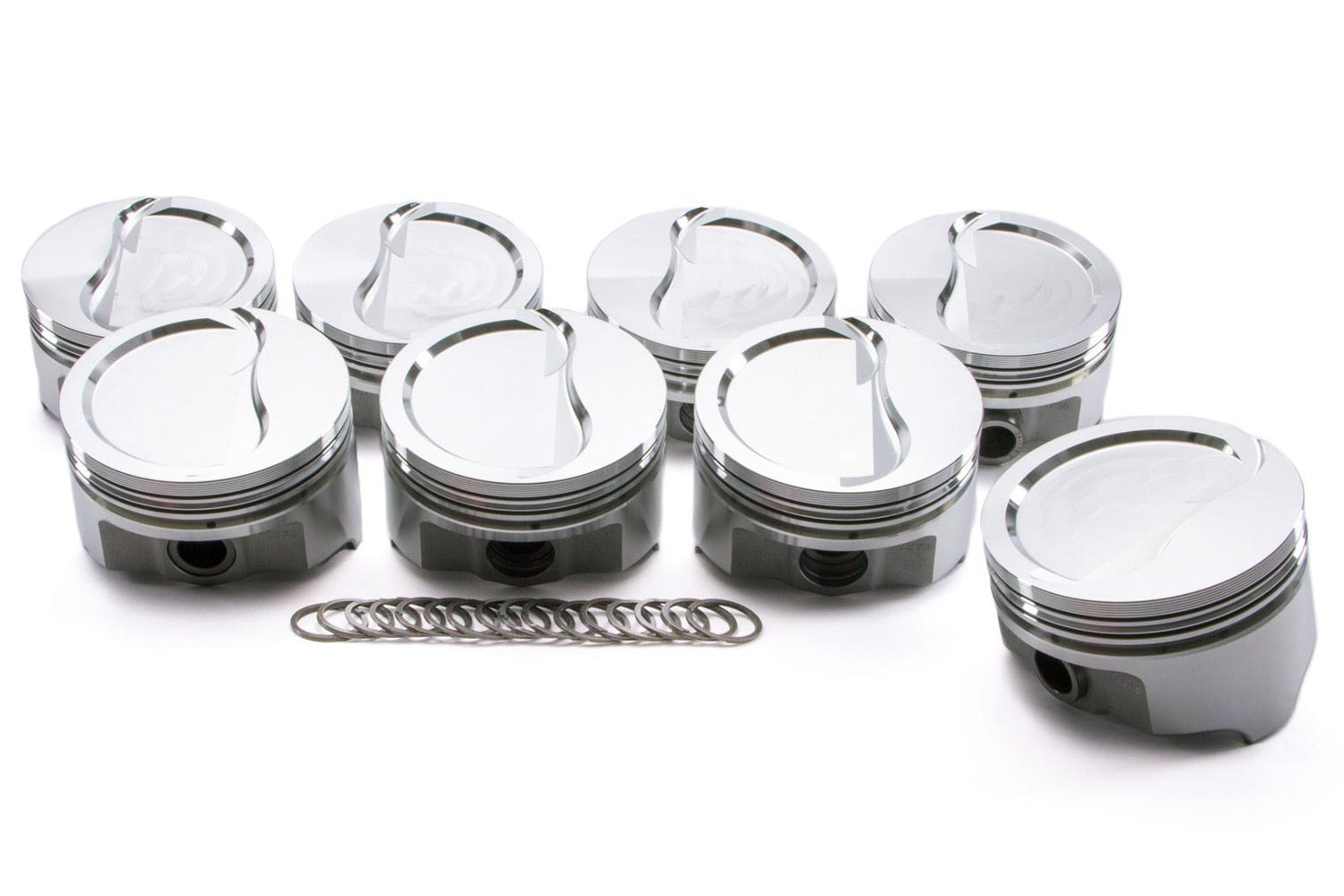 Icon Forged Pistons IC892.030 Pontiac 428 Piston Set 4.150 Bore -10cc Icon Forged Pistons IC892.030