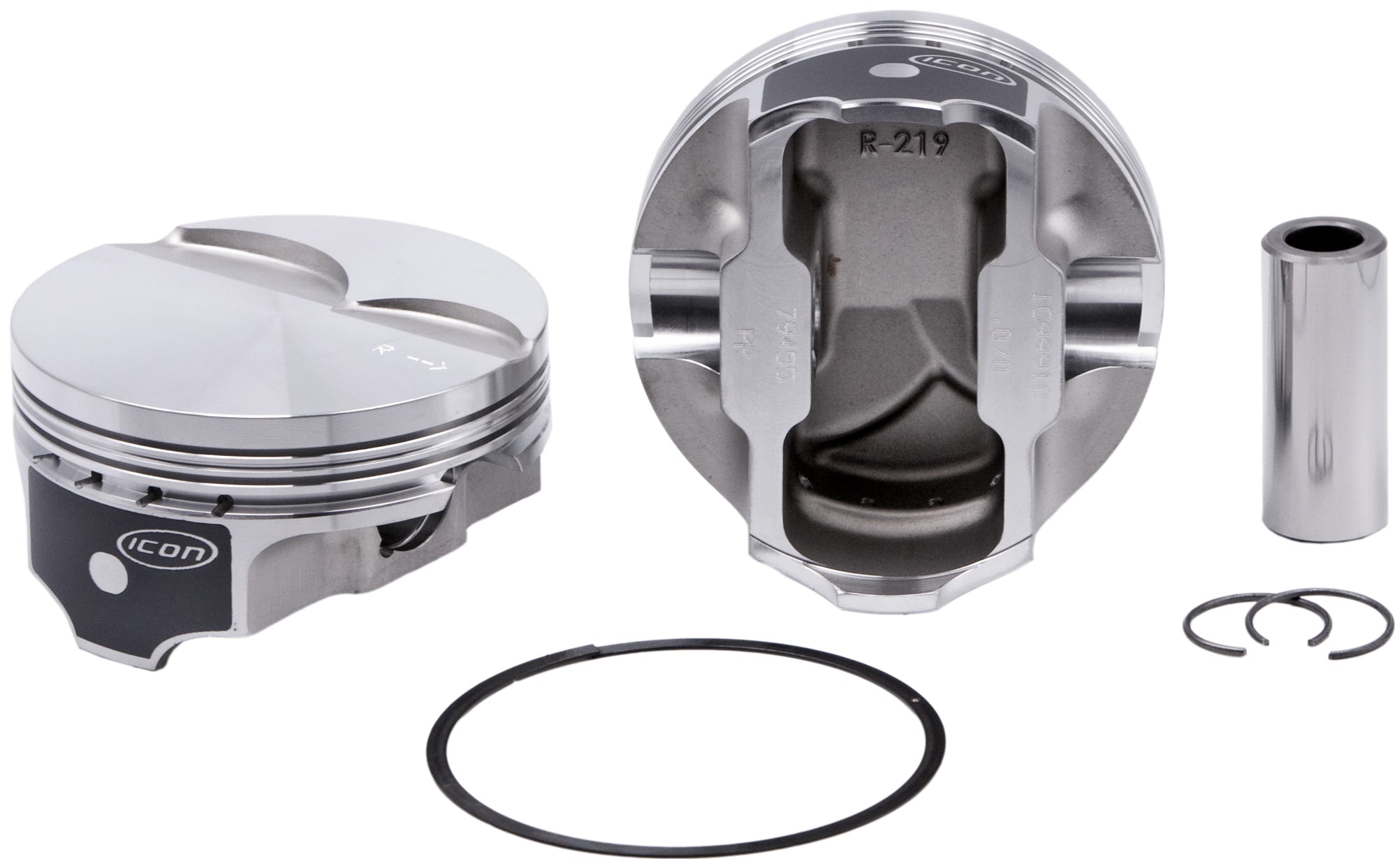 Icon Forged Pistons IC9991C.005 LS 6.0L/6.2L FT Forged Piston Set 4.005 Bore Icon Forged Pistons IC9991C.005