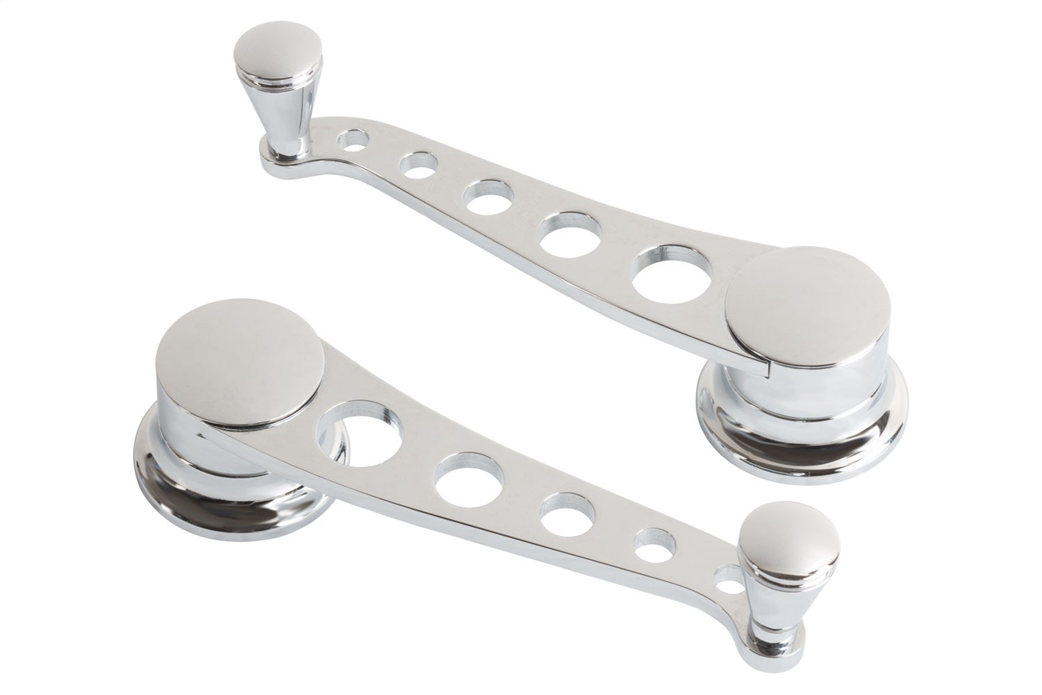 Lokar IDH-2030 Window Crank; Lakester Style; Chrome Finish; Pair; Lokar IDH-2030