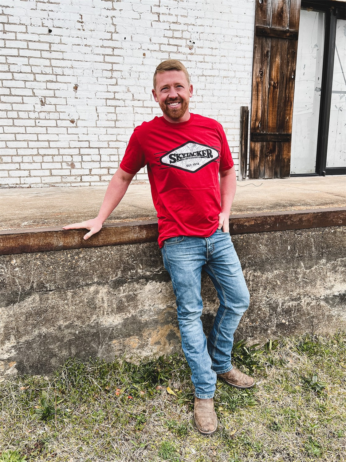 Skyjacker GTS-RRL GA RED T-SHIRT/LARGE Skyjacker GTS-RRL