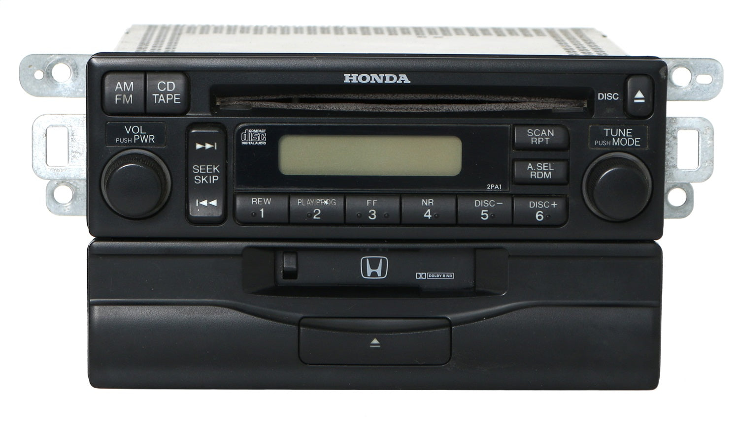 1 Factory Radio 638-57769-NOA AM FM Radio CD Cassette Player 1 Factory Radio 638-57769-NOA