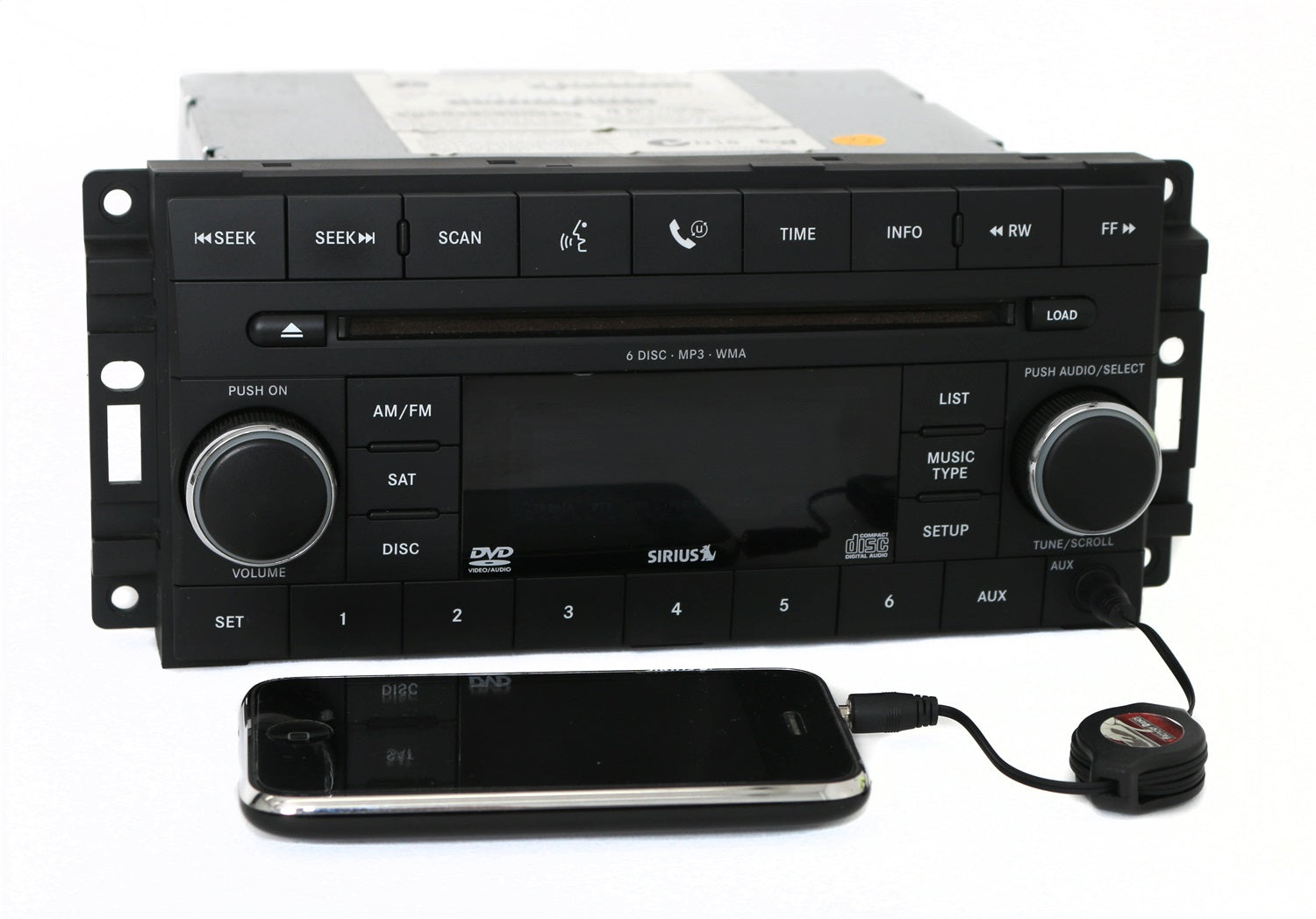 1 Factory Radio 638-02464D-D AM FM Radio MP3 CD DVD Player 1 Factory Radio 638-02464D-D