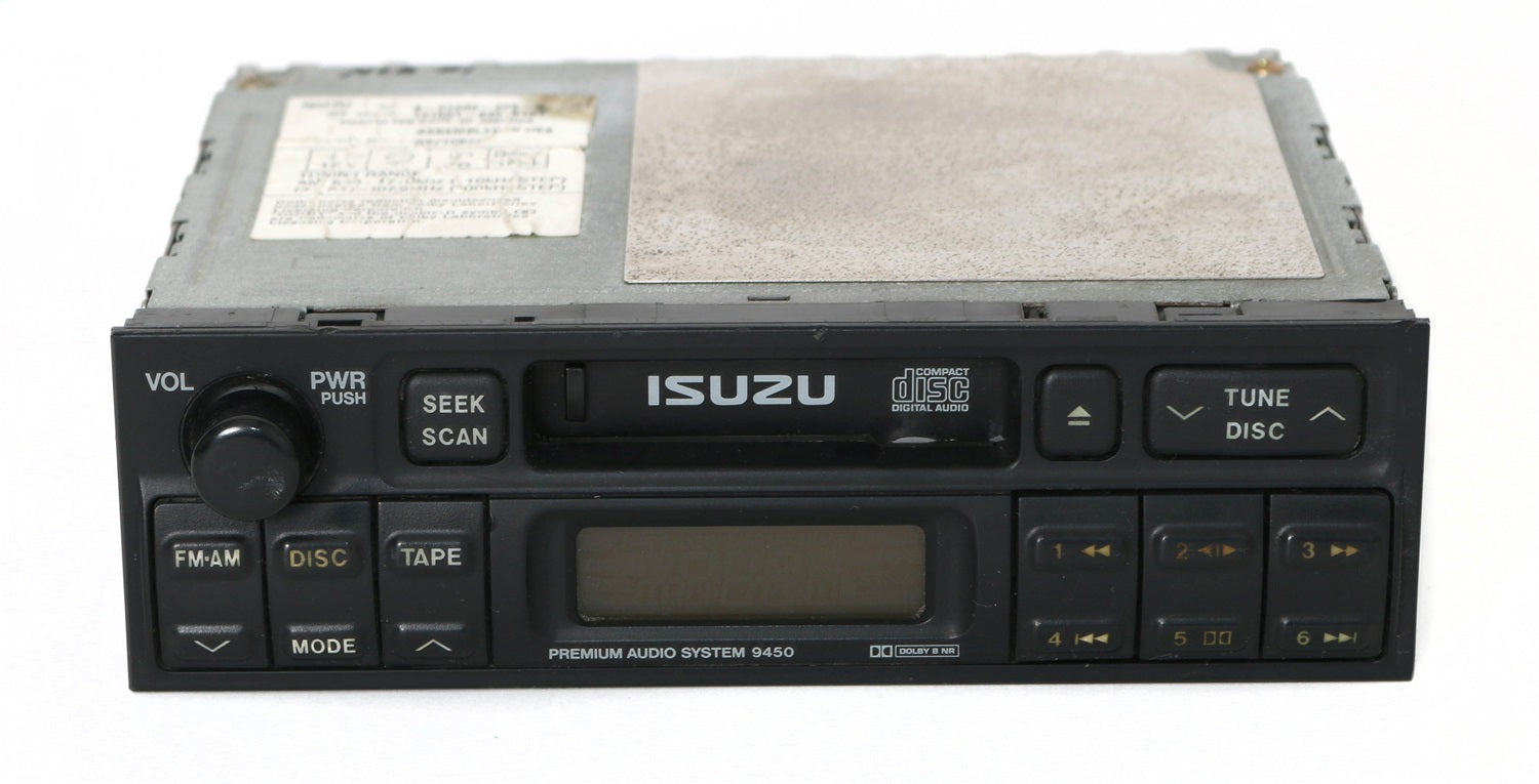 1 Factory Radio 638-57381B-NOA AM FM Radio CD Player; Remanufactured; Black; OE Part Number: 2213I Face CN565; 1 Factory Radio 638-57381B-NOA