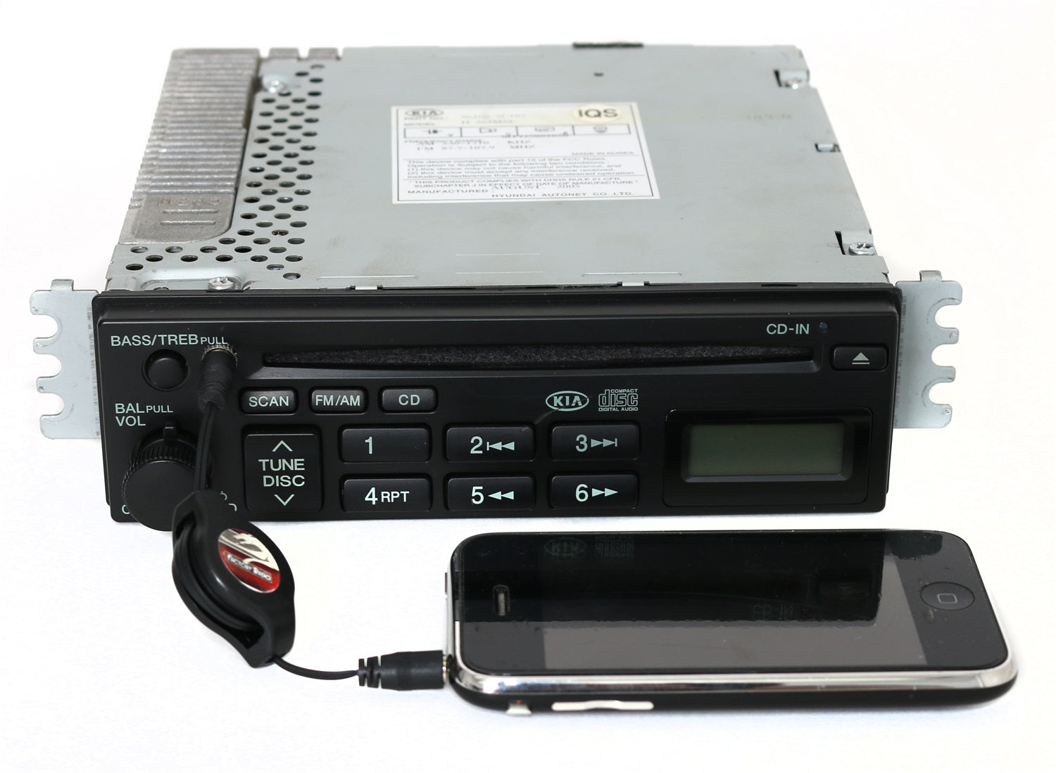 1 Factory Radio 638-58081B-A AM FM Radio CD Player 1 Factory Radio 638-58081B-A