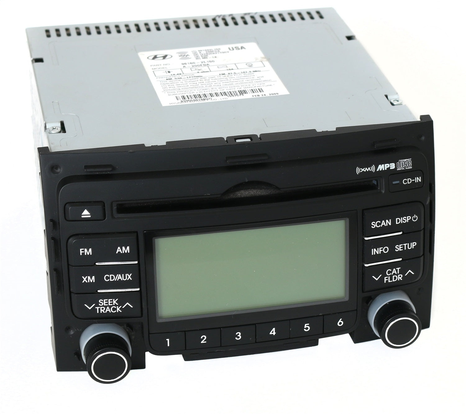 1 Factory Radio 638-51394-NOA AM FM Radio MP3 CD Player 1 Factory Radio 638-51394-NOA