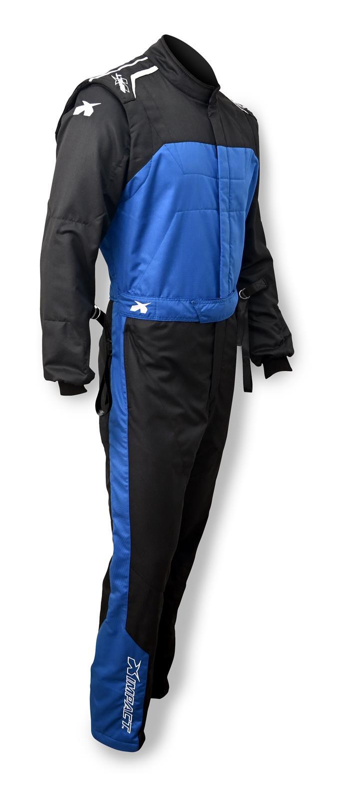Impact Products 21411306 Suit Mini Racer 2.4 1pc Small  Blk/Blu Impact Products 21411306