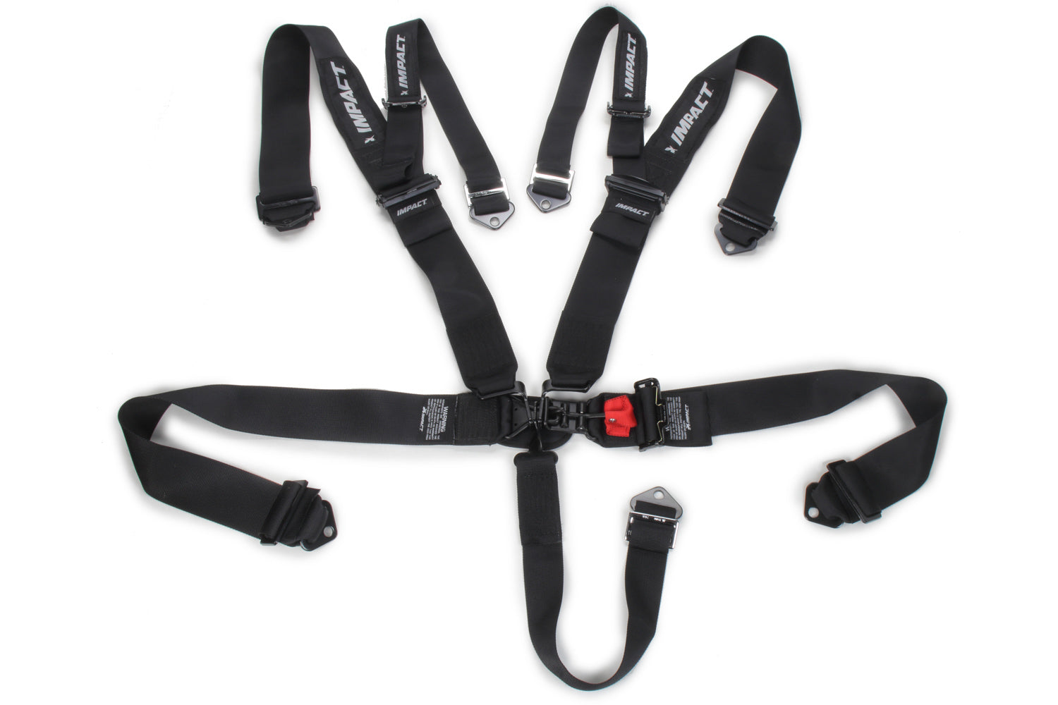 Impact Products 51111111 w/59666666 5-pt Harness System L&L w/HANS Double Shoulder Impact Products 51111111 w/59666666