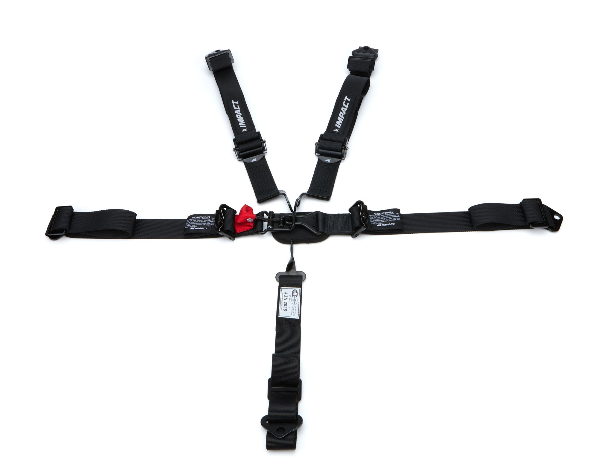 Impact Products 53112222 Restraint 5-PT L/L 2in P/D Both Lap Ind Shldr Impact Products 53112222