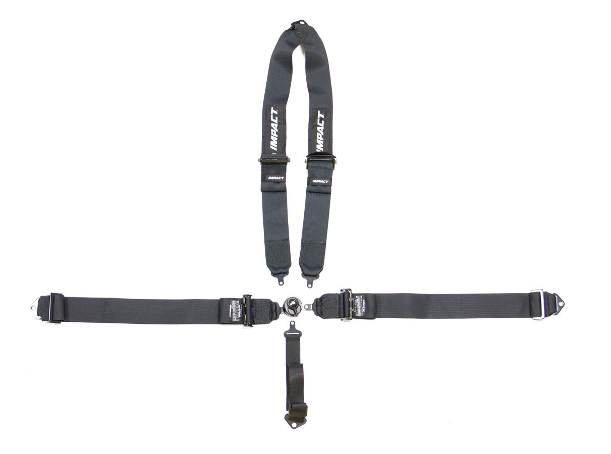 Impact Products 57941111 5-PT Wizard Harness V-Type Shoulder P/D Grey Impact Products 57941111