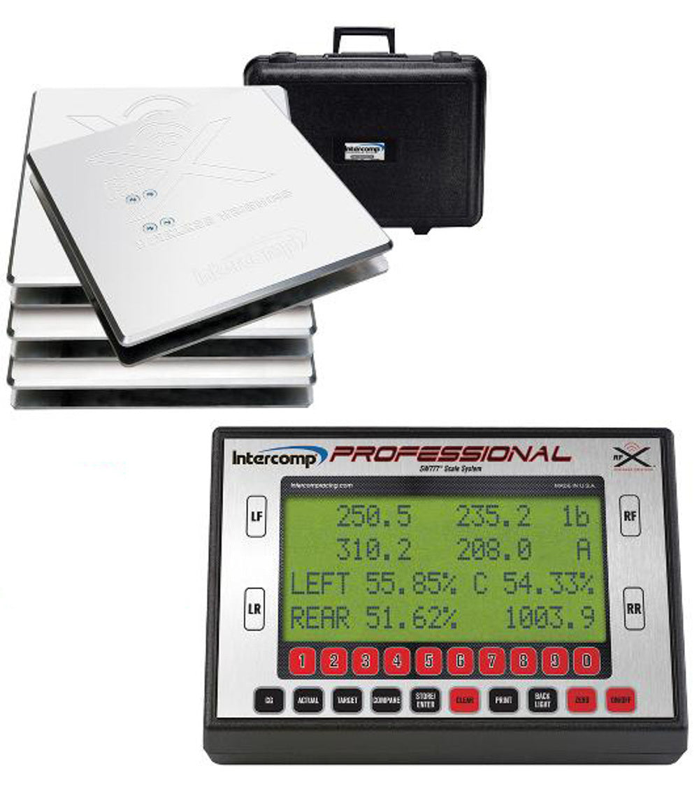 Intercomp 170322 SW777 Pro Kart Scales Wireless - Bluetooth Intercomp 170322