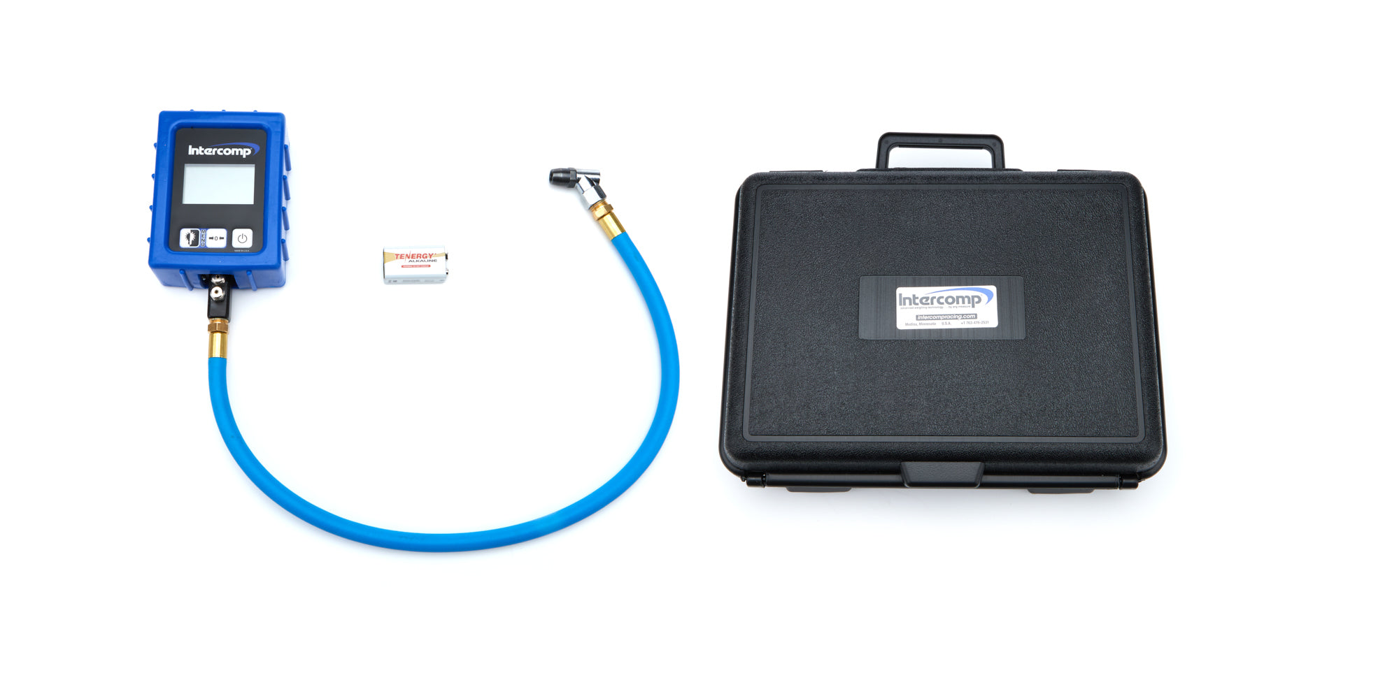 Intercomp 360049 Air Pressure Gauge 150 PSI Digital Intercomp 360049