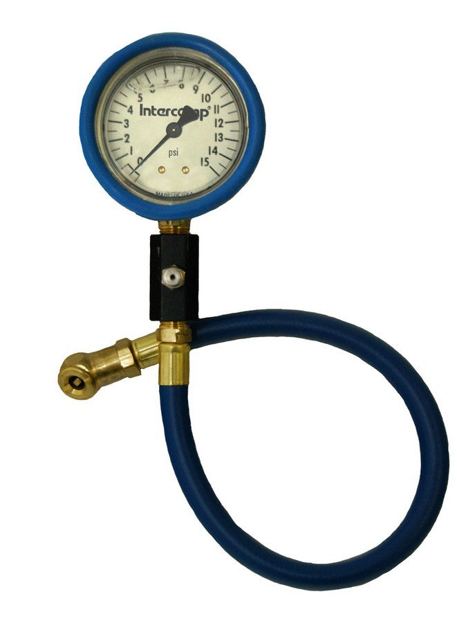 Intercomp 360065 Deluxe Air Gauge 2.5in 0-15 Liquid Filled Intercomp 360065