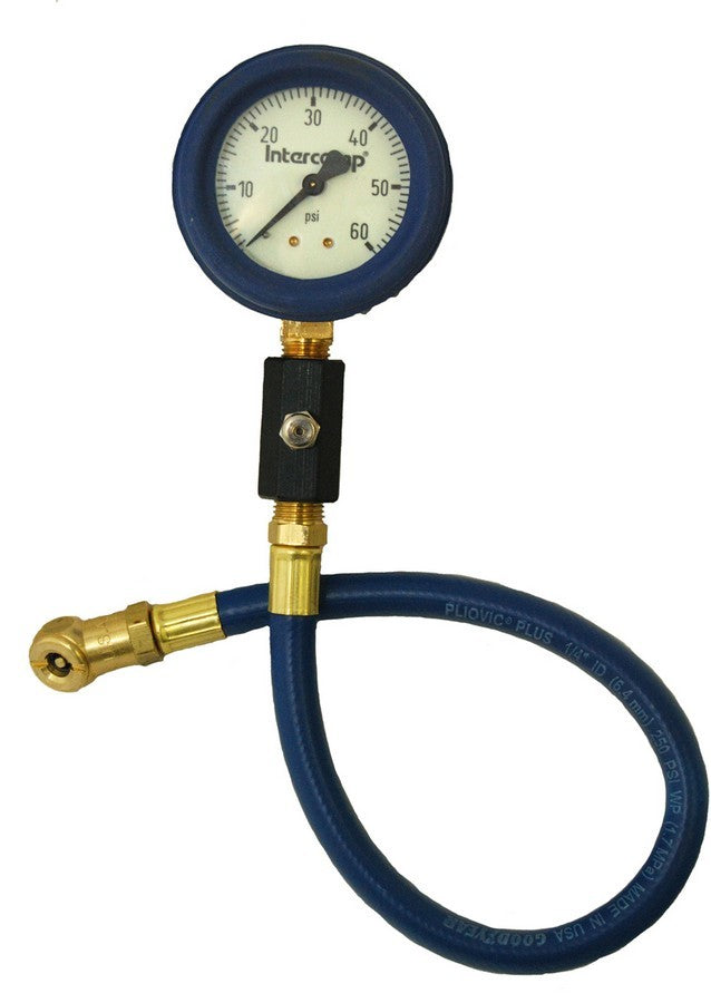 Intercomp 360070 Deluxe Air Gauge 2.5in 0-60 Glow-in Dark Intercomp 360070