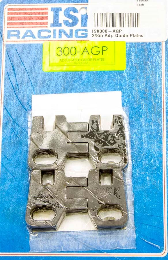 Iskenderian 300AGP 3/8in Adj. Guide Plates Iskenderian 300AGP