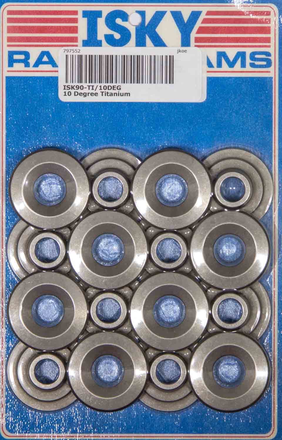 Iskenderian 92TI 7 Degree Titanium Retainers Iskenderian 92TI