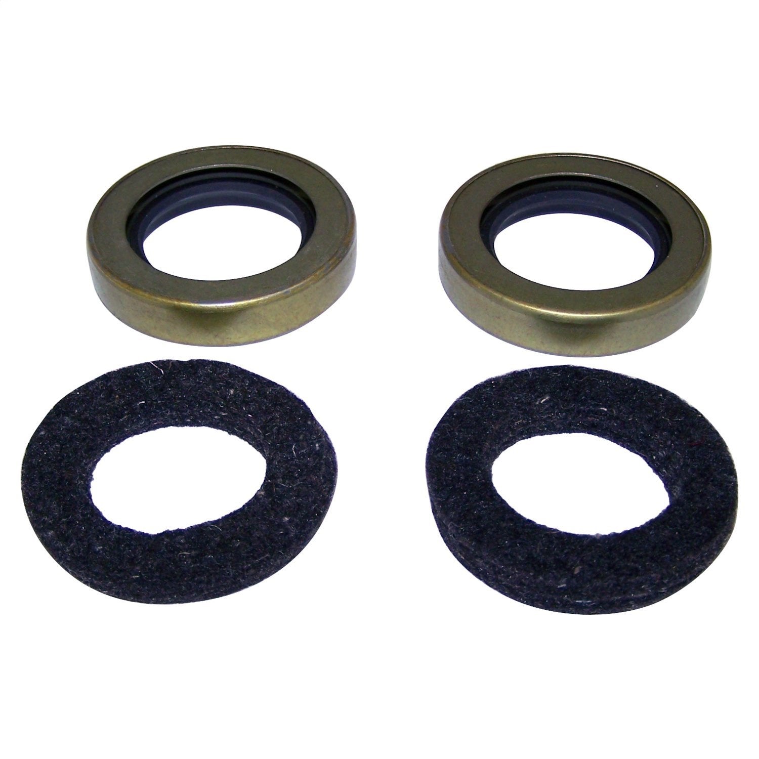 Crown Automotive Jeep Replacement J0120751 Transfer Case Slip Yoke Seal; Includes 2 Seal/2 Felt Seal; Front/Rear Yoke; Crown Automotive Jeep Replacement J0120751