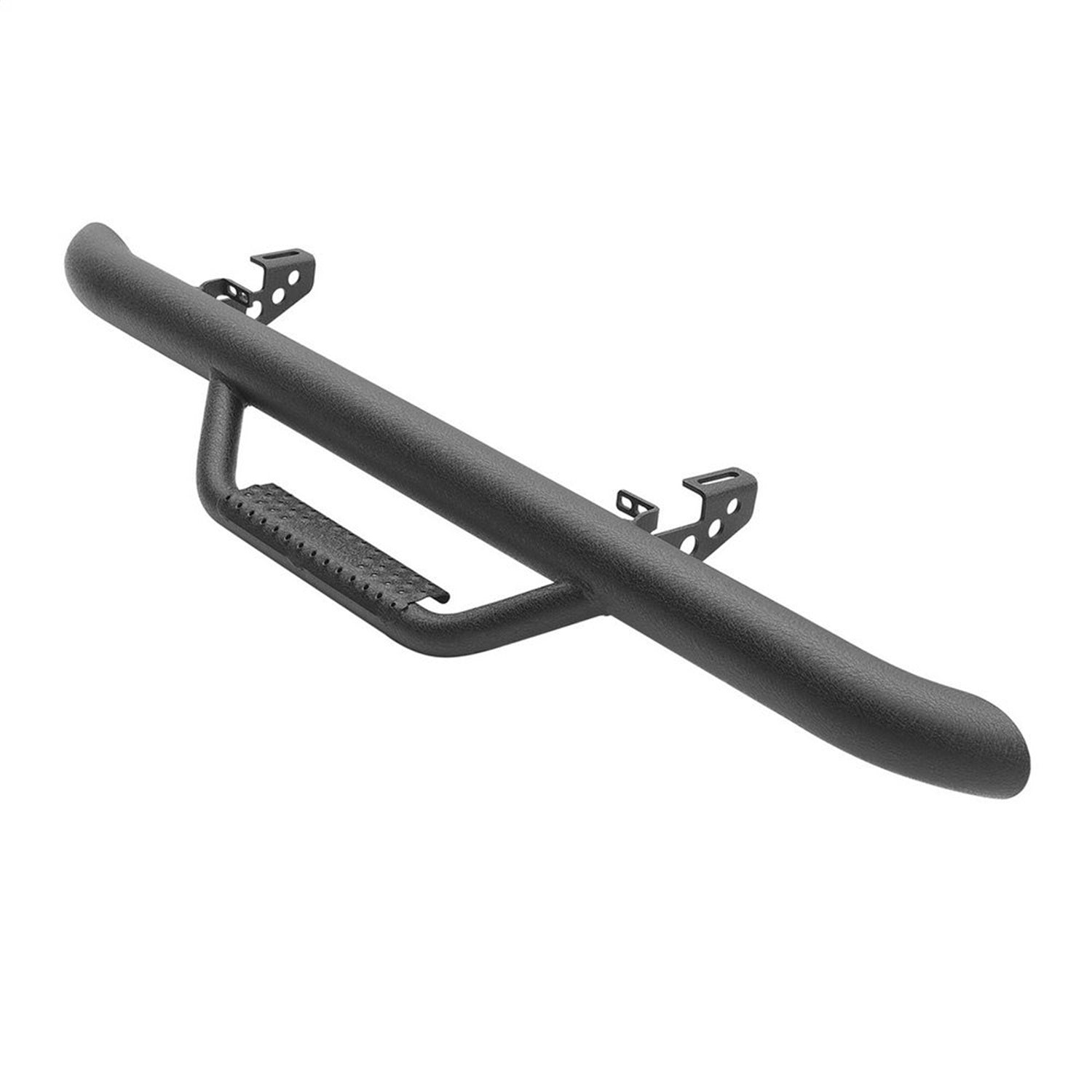 N-Fab Nerf Step Wheel-To-Wheel; Black Powder Coat; 2 in. Dia. Tube; Smittybilt J0746
