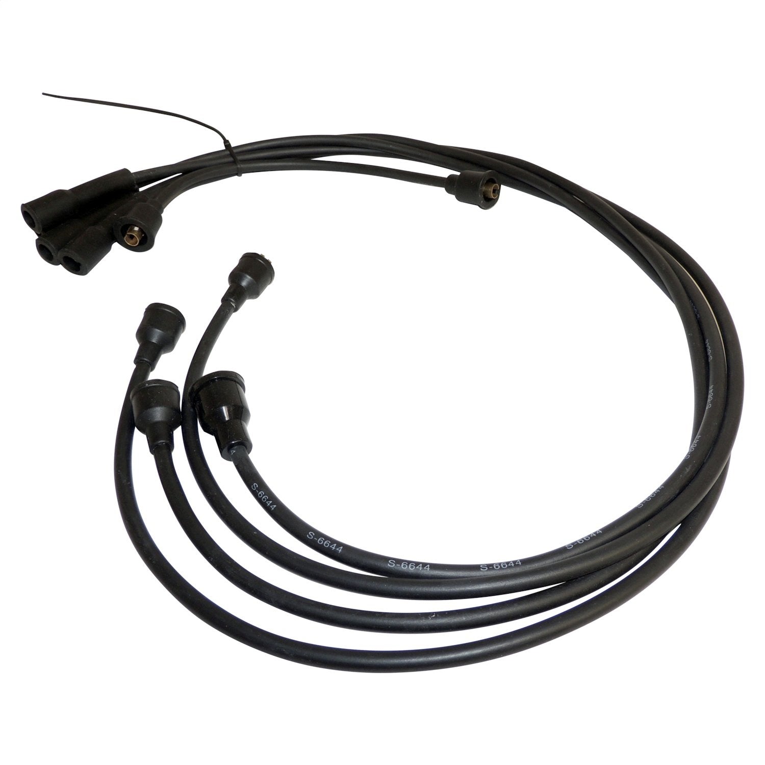 Crown Automotive Jeep Replacement J0930456 Spark Plug Wire Set; For Use w/4 Cylinder Engines; Crown Automotive Jeep Replacement J0930456