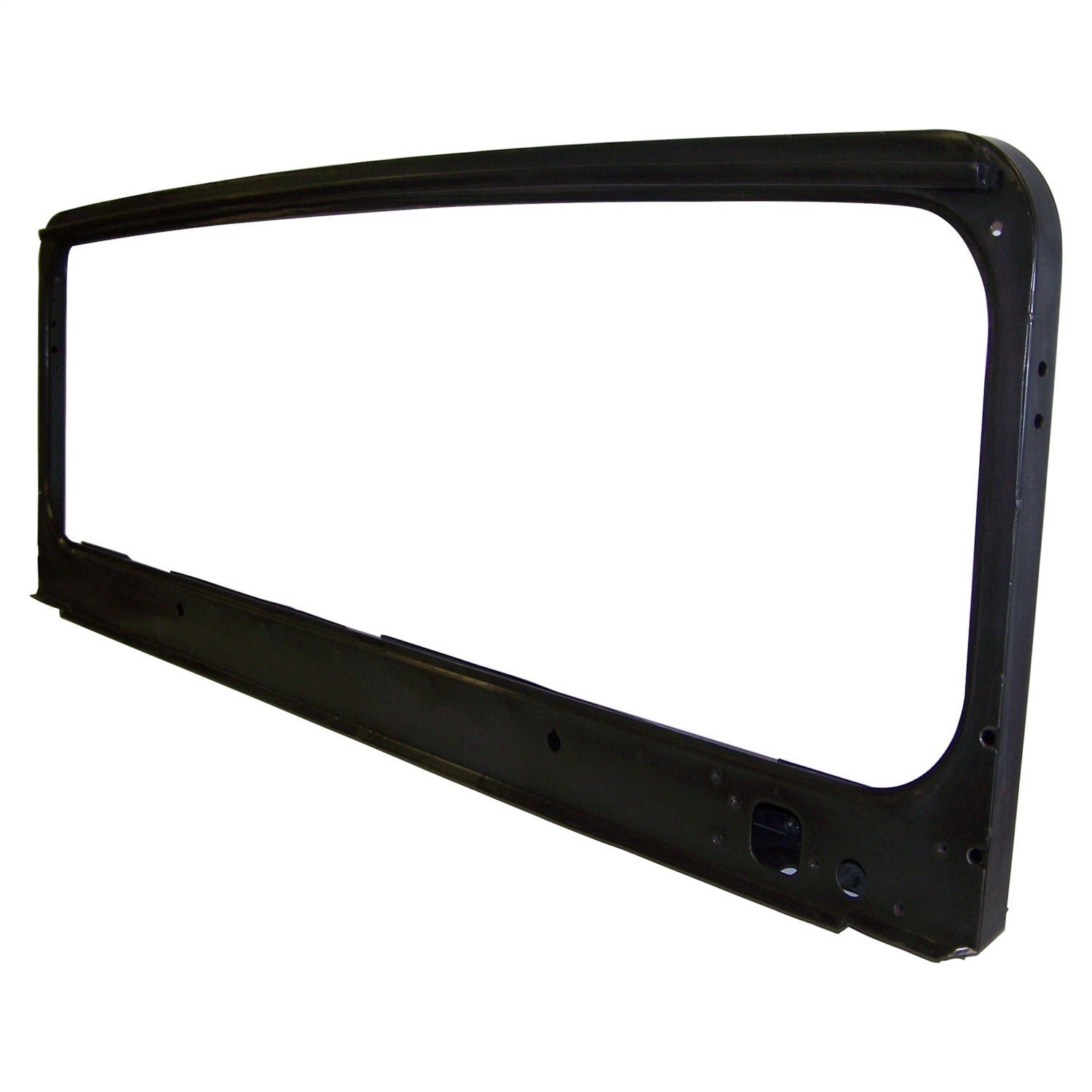 Crown Automotive Jeep Replacement J0987996 Windshield Frame; w/Bottom Mount Wipers; Holes In Bottom of Frame For Wipers; Crown Automotive Jeep Replacement J0987996