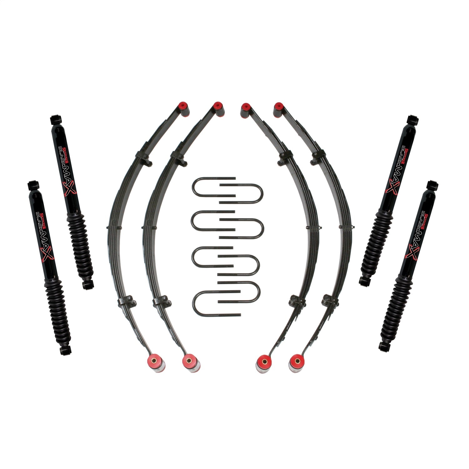 Skyjacker J21BKB 2.5in.KIT;76-86 CJ W/4 BLK MA Skyjacker J21BKB