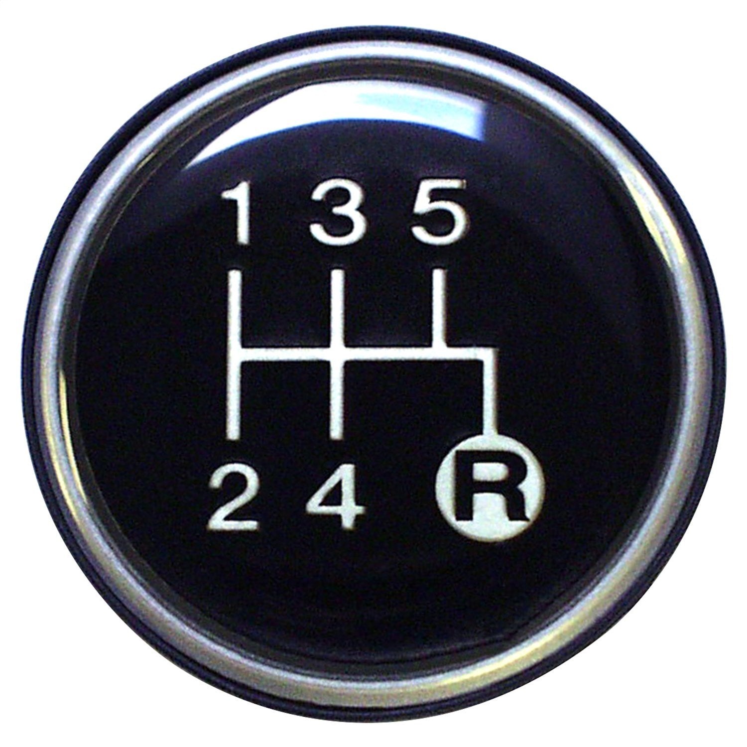 Crown Automotive Jeep Replacement J3241073 Gear Shift Knob Insert; w/Manual T5; Crown Automotive Jeep Replacement J3241073