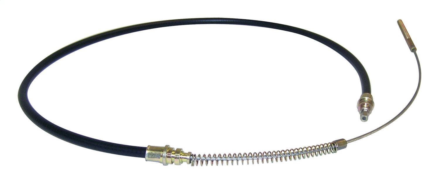 Crown Automotive Jeep Replacement J5353238 Parking Brake Cable; Front; 61.75 in. Long; Crown Automotive Jeep Replacement J5353238