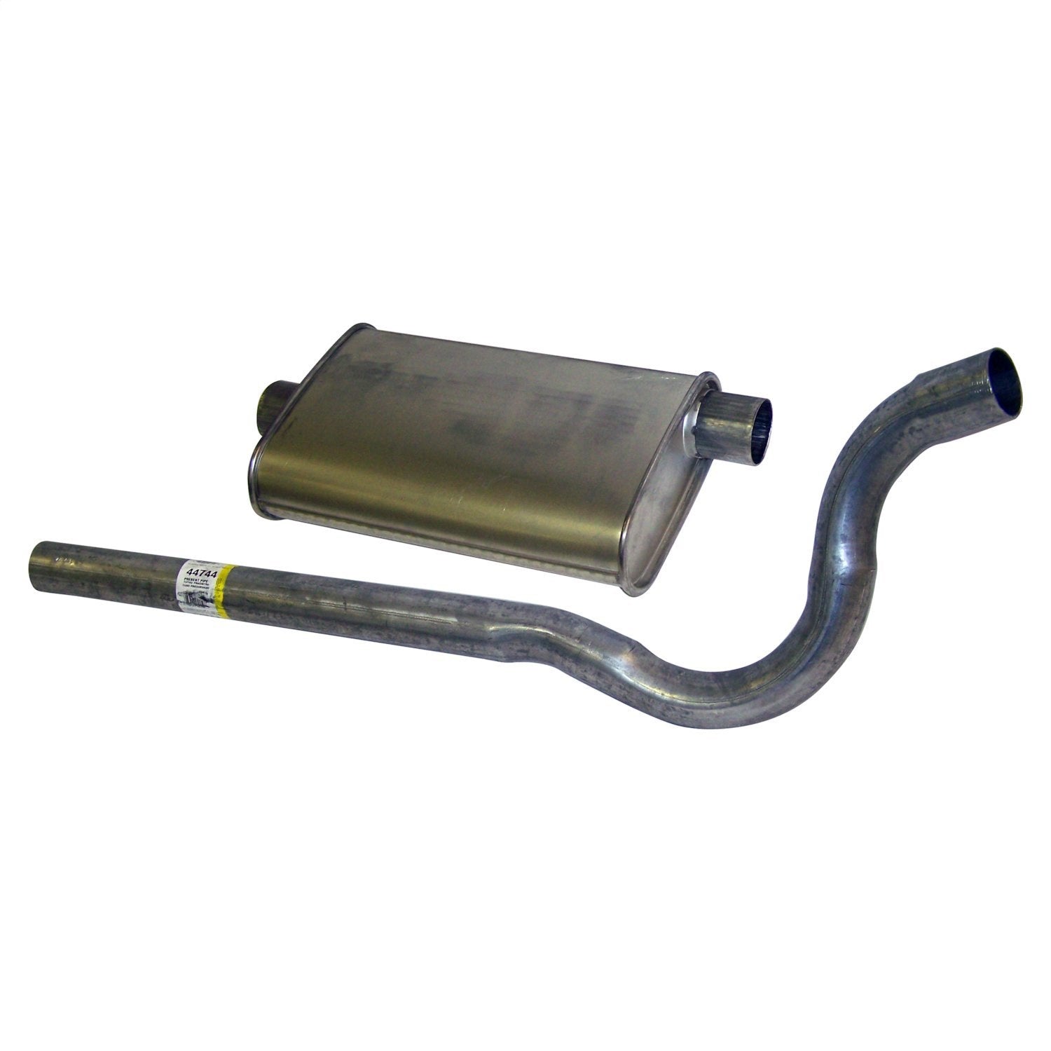 Crown Automotive Jeep Replacement J5362725 Exhaust Kit; Incl. Muffler And Tailpipe; Crown Automotive Jeep Replacement J5362725
