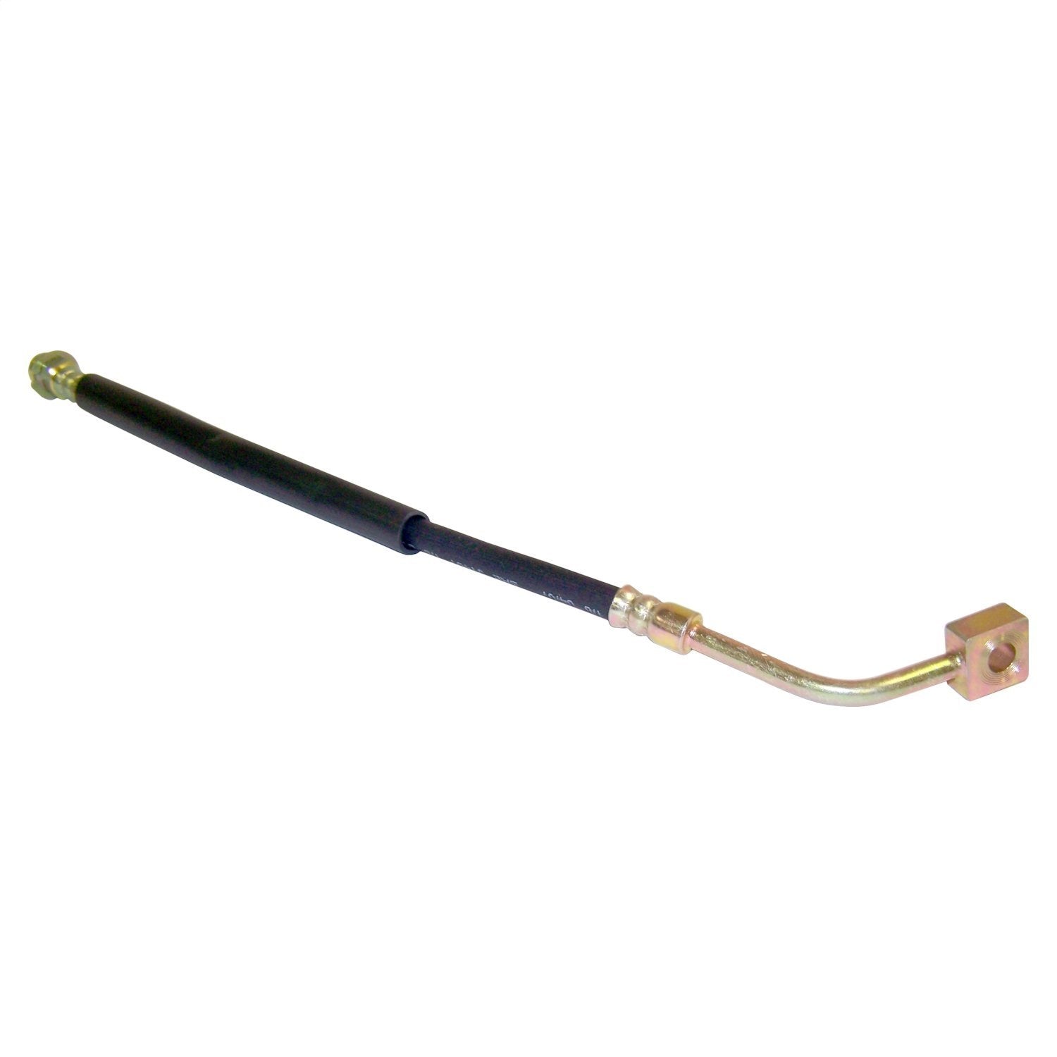 Crown Automotive Jeep Replacement J5363908 Brake Hose; Front Left; To Caliper; Crown Automotive Jeep Replacement J5363908