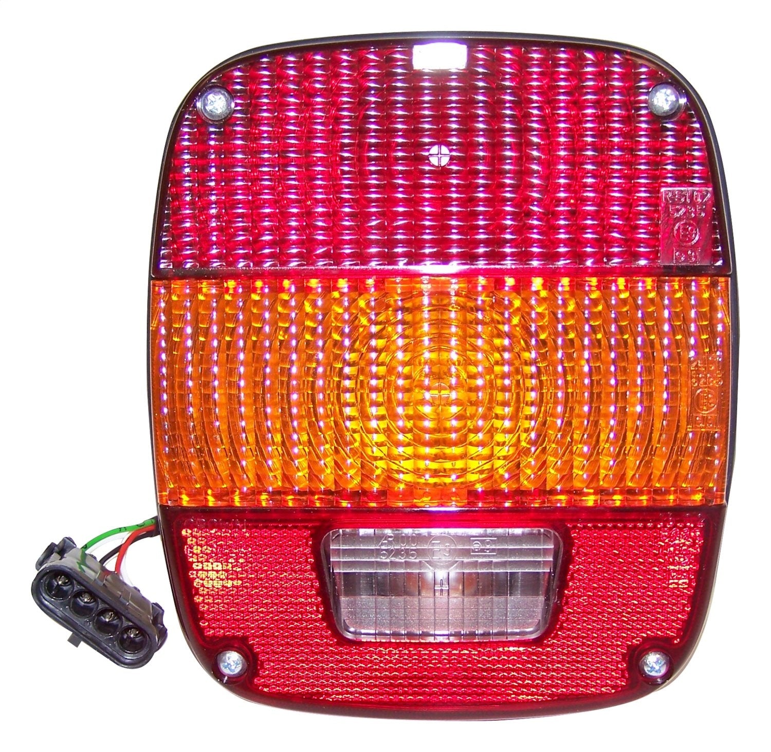Crown Automotive Jeep Replacement J5764204 Tail Light Assembly Crown Automotive Jeep Replacement J5764204