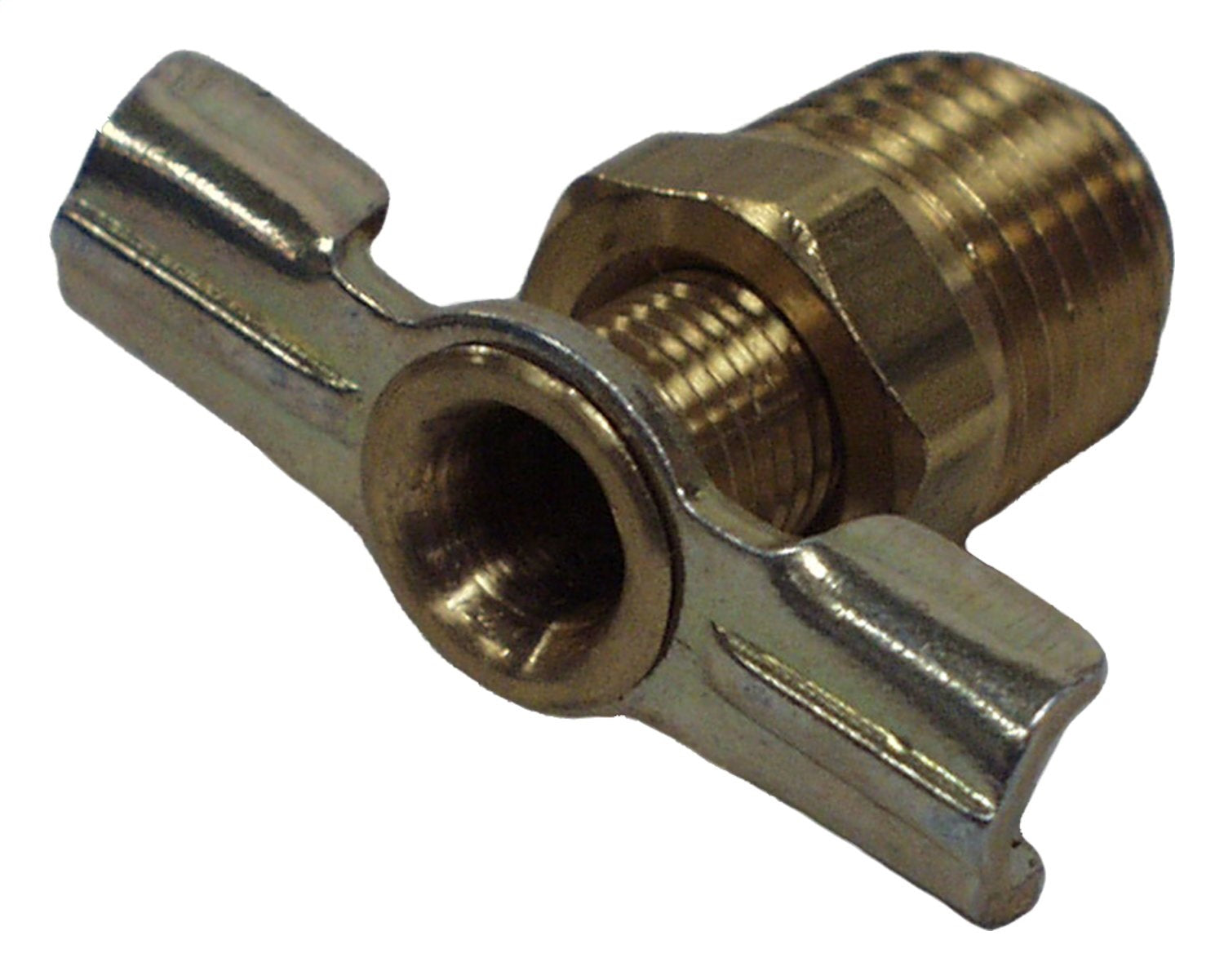 Crown Automotive Jeep Replacement JA001126 Radiator Draincock; Brass; Crown Automotive Jeep Replacement JA001126