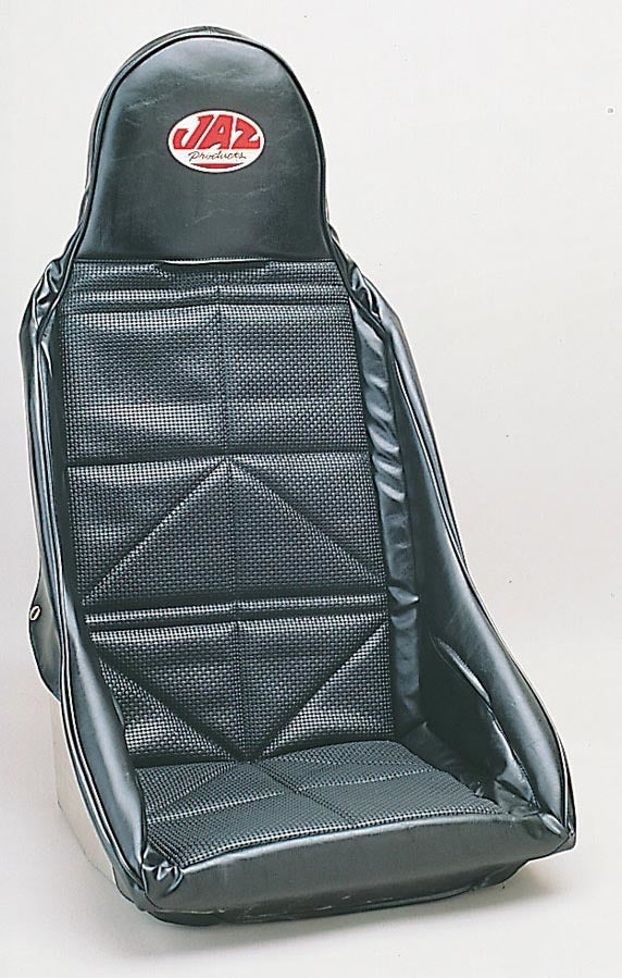 JAZ Products 150-301-01 Drag Race Seat Cover Black Vinyl JAZ Products 150-301-01
