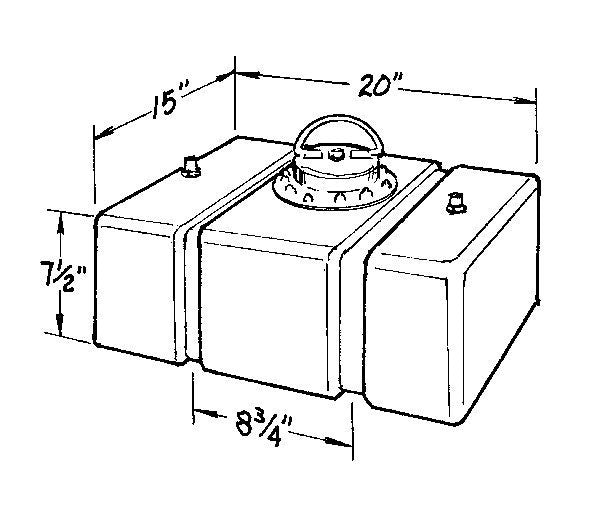 JAZ Products 200-008-01 8-Gallon C/T Fuel Cell JAZ Products 200-008-01