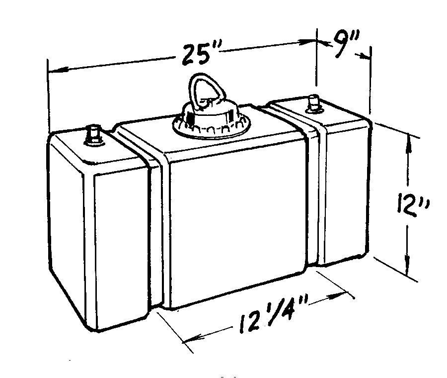 JAZ Products 200-010-01 10-Gallon C/T Fuel Cell JAZ Products 200-010-01