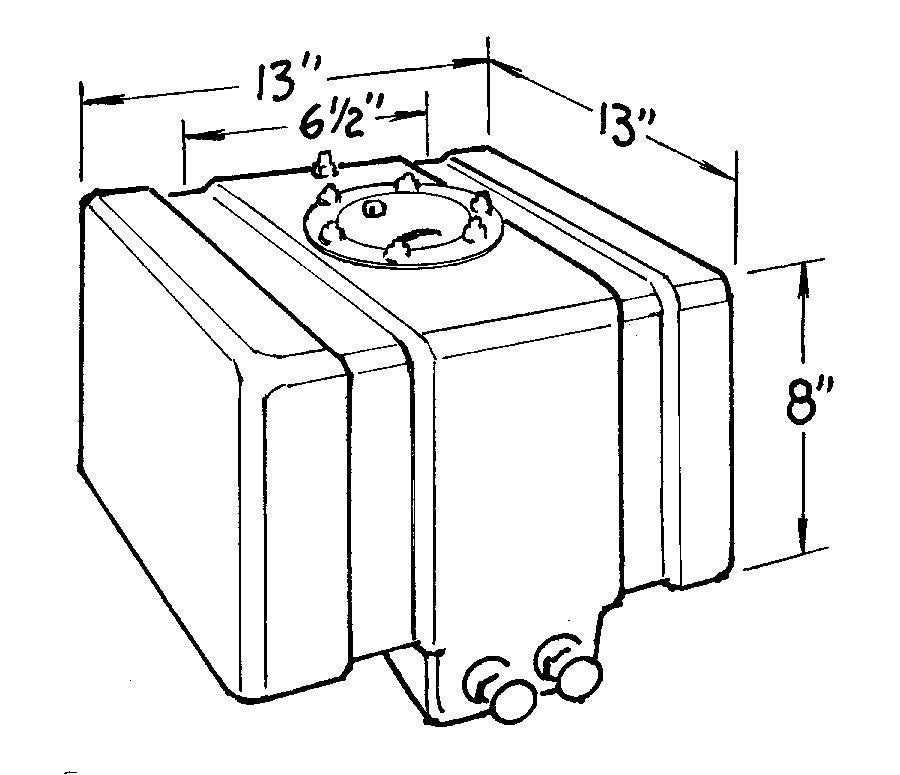 JAZ Products 250-005-01 5-Gallon Drag Race Cell JAZ Products 250-005-01