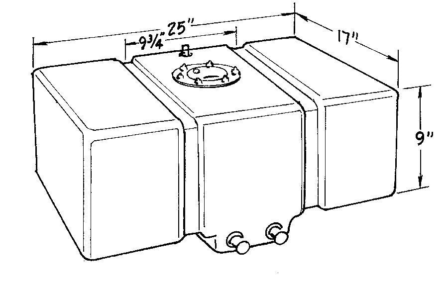 JAZ Products 250-016-01 16-Gallon Drag Race Cell JAZ Products 250-016-01