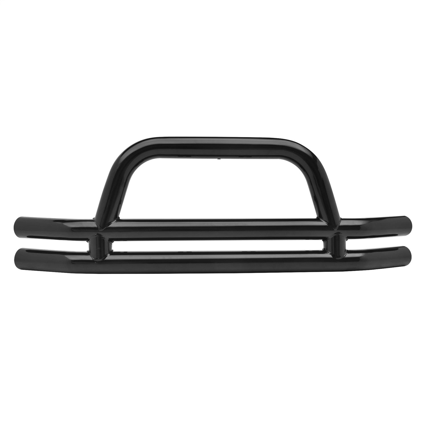 Front Bumper; w/Hoop; Black; No Drill Installation; Smittybilt JB44-F