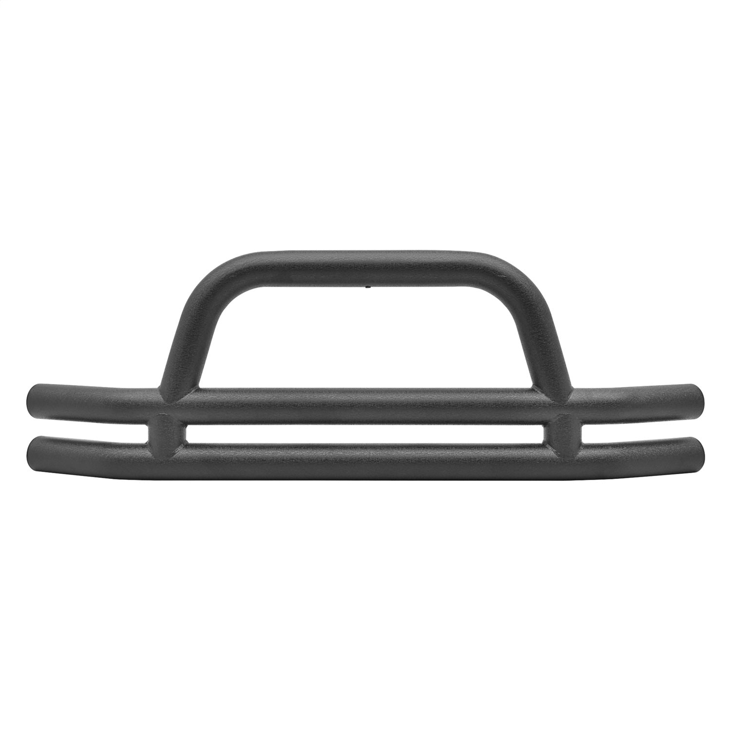 Front Bumper; w/Hoop; Black Texture; No Drill Installation; Smittybilt JB44-FT