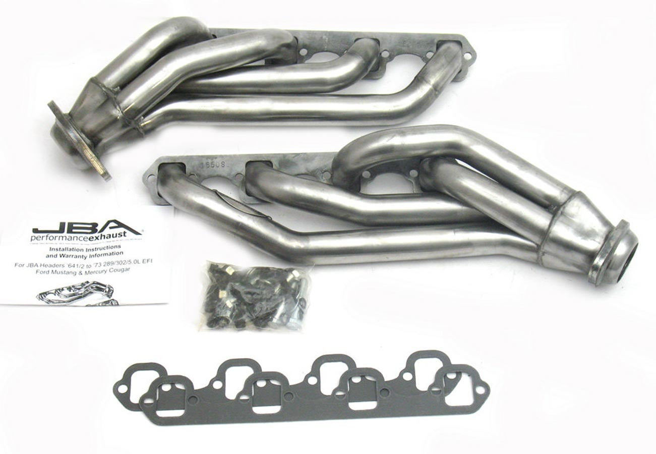 JBA PERFORMANCE EXHAUST 1650S Headers - 65-73 Mustang 289/302 JBA PERFORMANCE EXHAUST 1650S