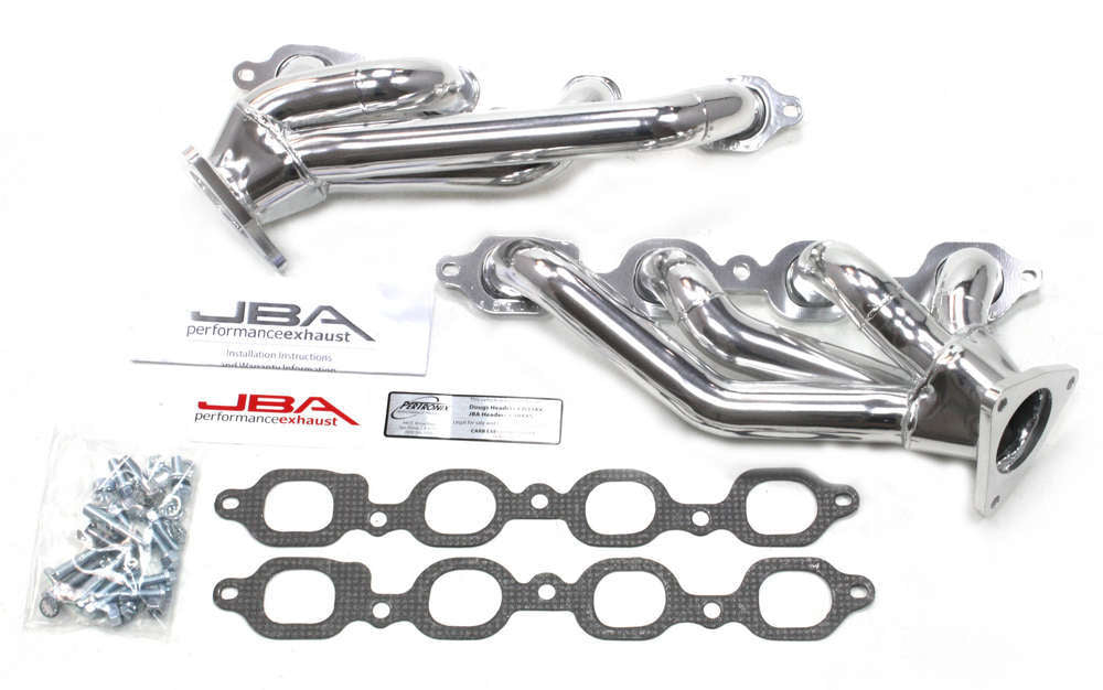 JBA PERFORMANCE EXHAUST 1850S-4JS Headers - Shorty Style 14-17 GM Trk/Suv 5.3/6.2 JBA PERFORMANCE EXHAUST 1850S-4JS
