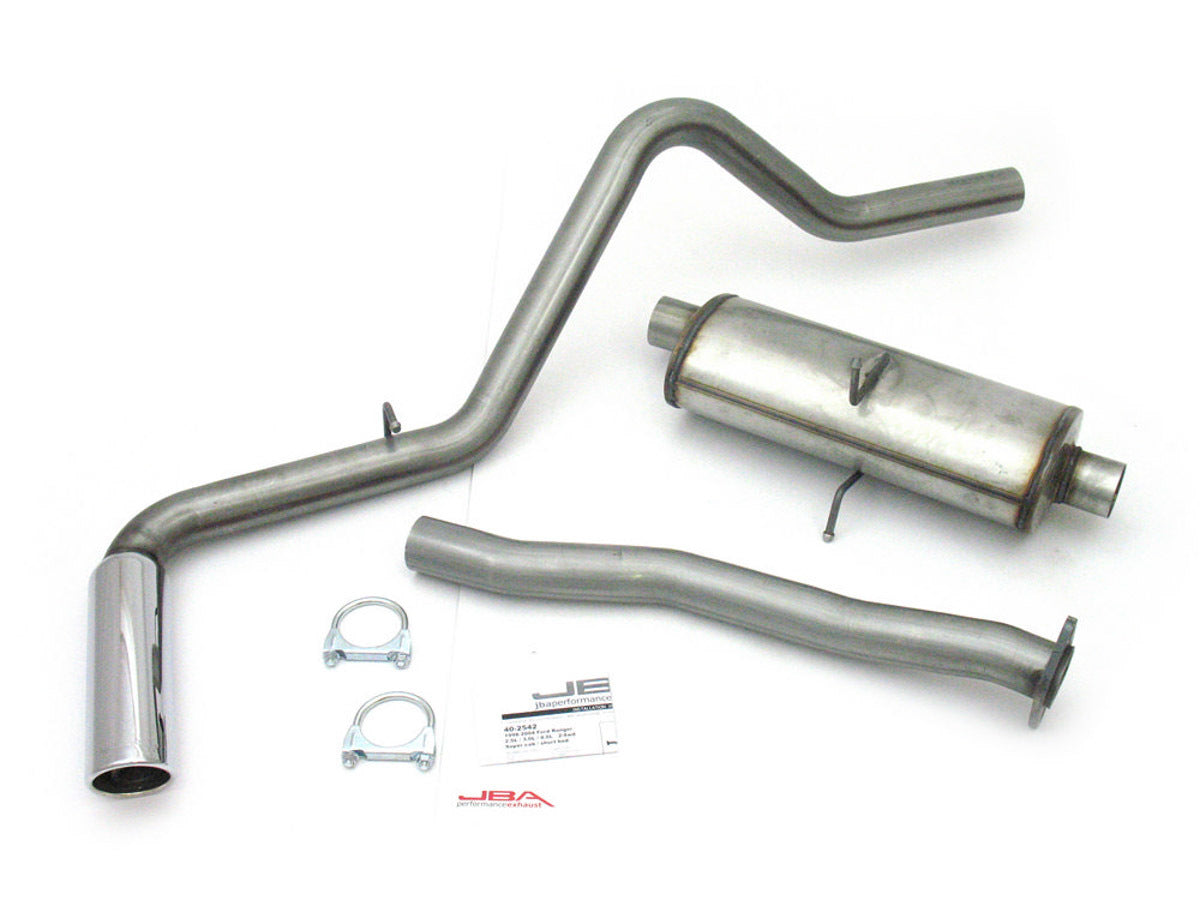 JBA PERFORMANCE EXHAUST 40-2542 Exhaust System - 98-11 Ranger S/C Short Box JBA PERFORMANCE EXHAUST 40-2542