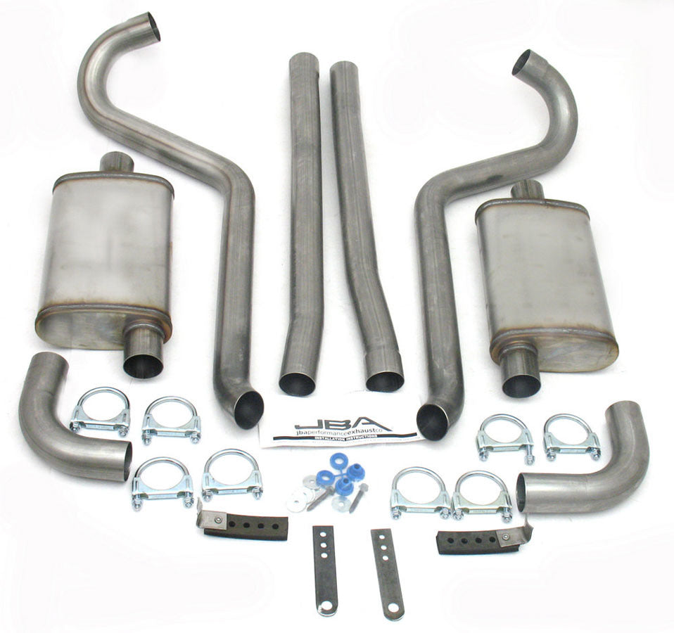 JBA PERFORMANCE EXHAUST 40-2650 Exhaust System w/Turndws - 67-70 Mustang JBA PERFORMANCE EXHAUST 40-2650