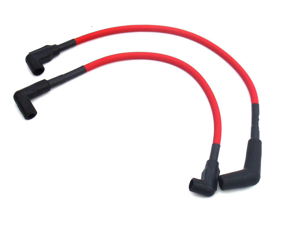JBA PERFORMANCE EXHAUST W1528HT 8mm Spark Plug Wire Leads 2pk Red JBA PERFORMANCE EXHAUST W1528HT