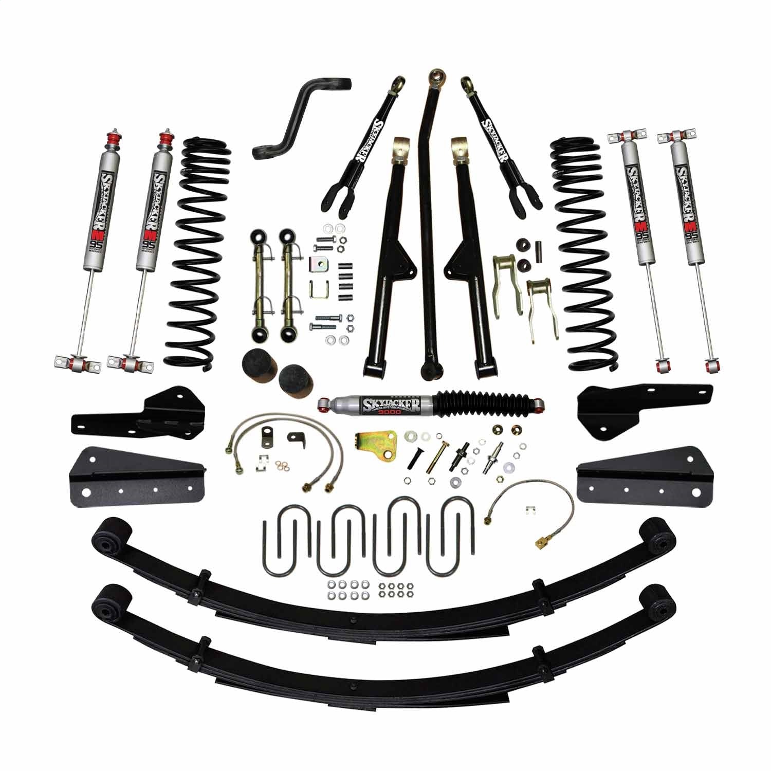 Skyjacker JC4258KSMLT 4.5 Inch Rock Ready 2 Suspension Lift System Skyjacker JC4258KSMLT